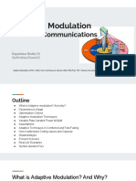 Adaptive Modulation Wireless Communications