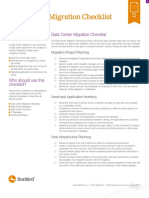 Data Center Migration Checklist PDF