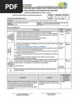 SESIÓN DE APRENDIZAJE 5to F 8-3 Unidad 2019