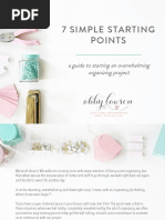 7 Simple Starting Points Guide