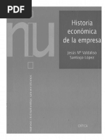 Historia Economica de La Empresa El Empresario Visto Por Los Economistas Cap I P. 1-39