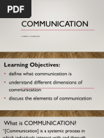 Lesson 1 ORAL COMMUNICATION