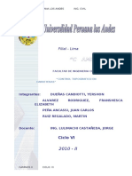 Control Topografico en Carreteras Final PDF