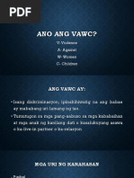 Ano Ang VAWC