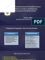 Presentasi Kampanye Pemilu 2019