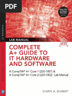 Pearson - Complete A+ Guide To IT Hardware & Software (Exams 220-1001 & 220-1002) Lab Manual