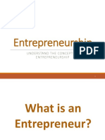 LESSON 1 Entrepreneurship