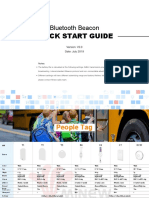 Bluetooth Beacon Quick Guide V2.0 - July.2019