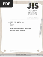 Jis G 3456 - 2004-Stpt-Carbon Steel Pipe For Hight Temp. Service