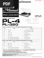 Pioneer pl-4 pl-320