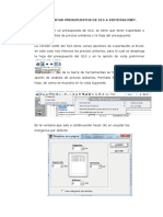 Guia para Importar Presupuestos de S10 A SRW7 PDF