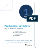 Plan de Clase Primero de Primaria (Quechua)