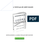 La Ligera Ventaja by Jeff Olson PDF