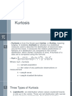 Kurtosis