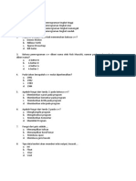 Latihan Soal CPP