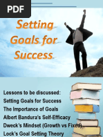 Setting Goals For Success