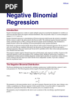 Negative Binomial Regression