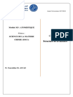 Chapitre 1 Ne Structure de L Atome PDF