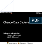 Capturing Changed Data Using SQL Server 2008 - Srikant Jahagirdar