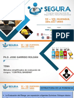 1 Métodos Simplificados de Evaluación de Riesgos Control Banding