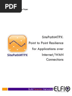 Elfiq White Paper - SitePathMTPX Multiplexing For VPNs