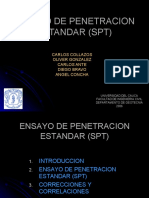 Ensayo de Penetracion Estandar (SPT)