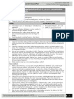 AS and A Level Biology B Core Practical 4 - Pollen Tube Growth (Student, Teacher, Technician Worksheets)