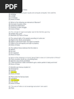 Political Science MCQs Notes