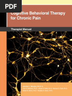 CBT-Chronic Pain - Therapist - Manual PDF