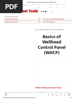 Basics of Wellhead Control Panel (WHCP) Instrumentation Tools Rev PDF