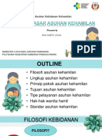 Konsep Dasar Asuhan Kehamilan