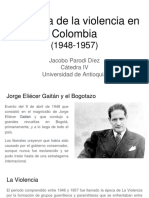 Unidad 7 La Epoca de La Violencia - Jacobo Parodi