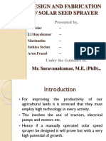 02 03 2013 Design and Fabrication of Solar Seed Sprayer