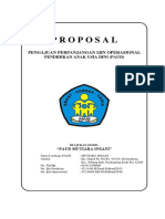 Proposal Pengajuan Perpanjangan Ijin Operasional