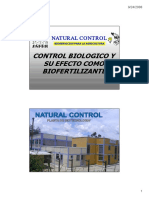 Control Biologico y Su Efecto Como Biofertilizante