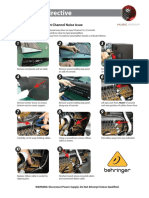 Service Directive - BEHRINGER X32 Input Noise