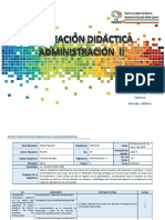 Secuencia Administracion Ii