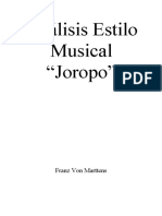 Analisis Joropo