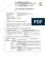 Silabo Modular Seguridad Informática 2015-I