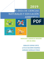 Plan de Area Ciencias Naturales - 2019