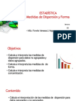 Sesión 3.3 Medidas de Dispersión y Forma