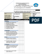 Lembar Penilaian Observasi Pengawas