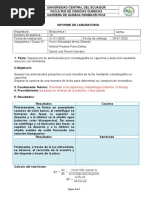 Informe 14 Bioquimica 2 Parte Mena Unido