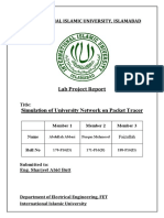 Computer Networks (LAB) Project Report