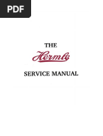 Hermle Service Manual - Clockwork Movement Manual