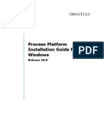 Process Platform 10.8 Installation Guide For Windows PDF