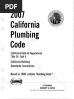 Title 24 Part 5 Slice 1 2007 California Plumbing Code