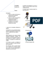 Elementos Primarios y Secundarios de Control