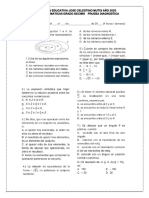 Prueba Diagnostica 2020 Trigo