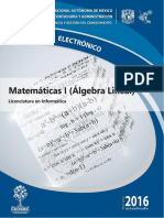 Algebra Lineal Tec